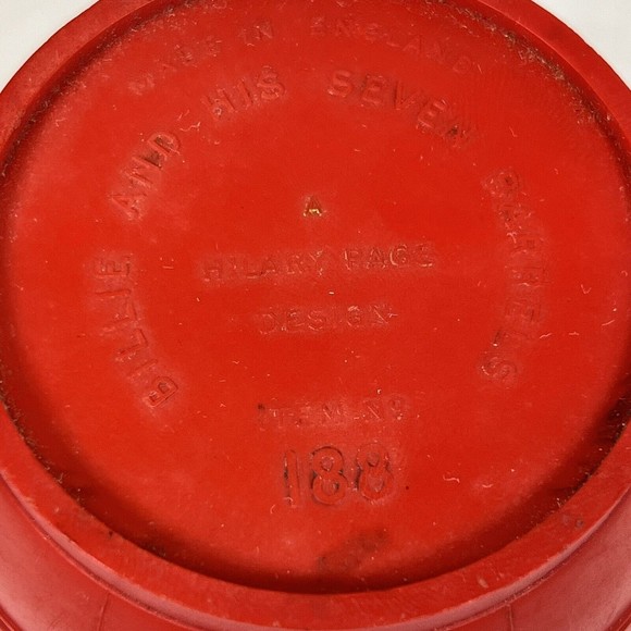 Vintage Billie And His Seven Barrels Made In England Item 188 Hilary Page Design - Picture 3 of 11